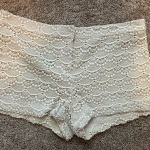 Express Lace shorts